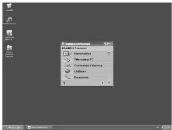PANASONIC DPMB300EU - Lancement du logiciel multifonction - 1