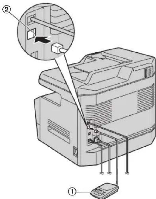 PANASONIC DPMB300EU - Installation de l'appareil et d'un répondeur - 1