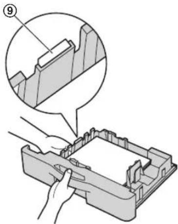 PANASONIC DPMB300EU - Précaution d'utilisation du bac d'alimentation standard - 2