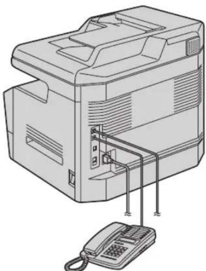 PANASONIC DPMB300EU - Lorsqu'aucune tonalité de télécopieur n'est détectée - 1