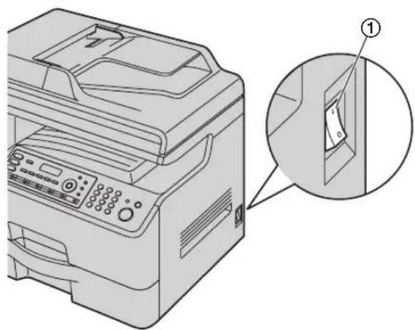 PANASONIC DPMB300EU - Mise sous tension - 1