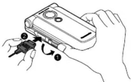 PANASONIC EBVS6 - Chargement de la batterie - 1
