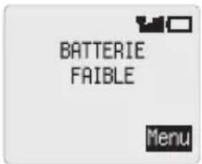 PANASONIC EBGD93 - Batterie faible - 1