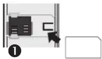 PANASONIC EBGD93 - Retrait de la carte SIM - 1