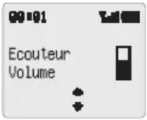 PANASONIC EBGD93 - Réglage du volume de l'écouteur - 1