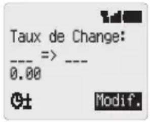 PANASONIC EBGD93 - Entrer un taux de conversion initial - 1