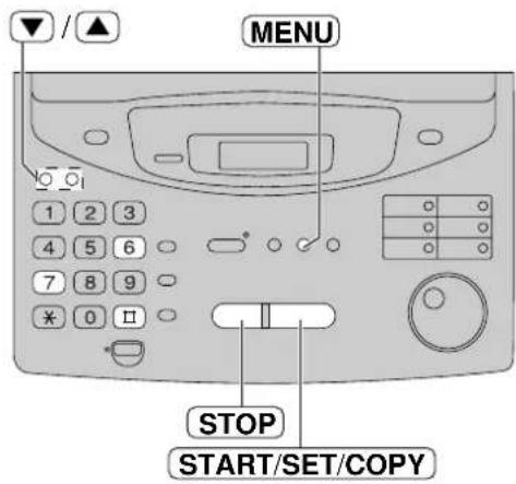 PANASONIC KXFP300BL - Tonalité de connexion - 2