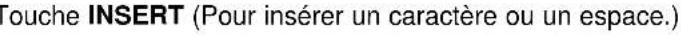 PANASONIC KXFP300BL - Pour sélectionner les caractères à l'aide du pavé numérique - 23