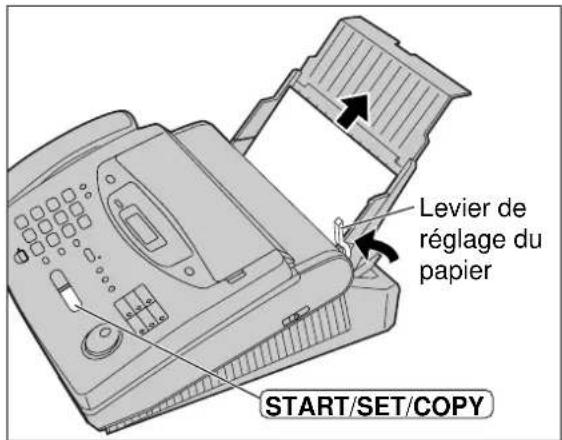 PANASONIC KXFP300BL - Si le bourrage papier survient à proximité de l'entrée du papier - 1