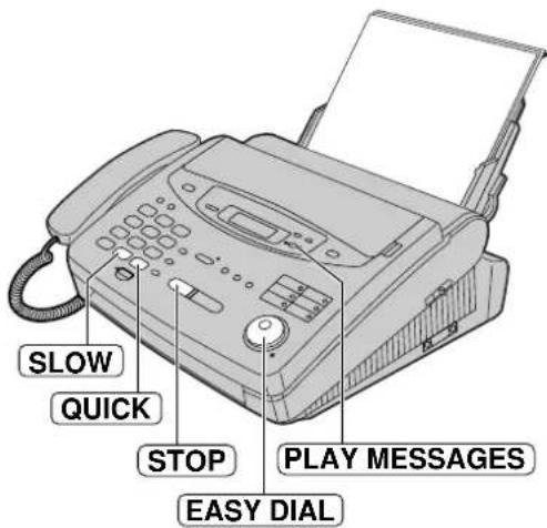 PANASONIC KXFP300BL - Répétition d'un message - 1