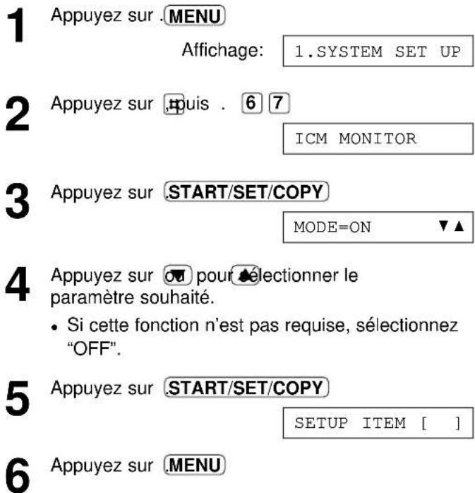 PANASONIC KXFP300BL - Surveillance des messages entrants - 1