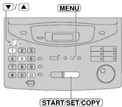 PANASONIC KXFP300BL - Spécification de la transmission à partir de la mémoire - 2