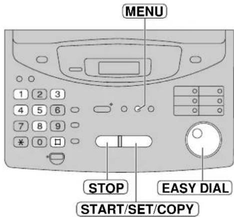 PANASONIC KXFP300BL - Impression des paramètres des fonctions, des numéros de téléphone, du journal, de la liste des tests d'impression et de la liste des données des appels - 1