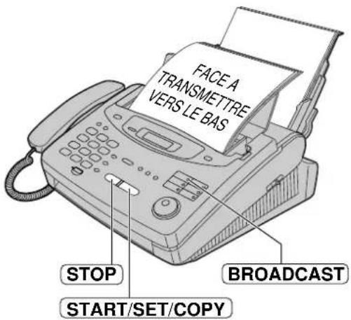 PANASONIC KXFP300BL - Remarques: - 1