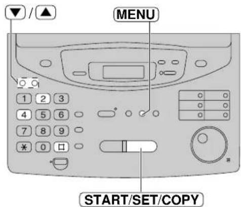 PANASONIC KXFP300BL - (émission d'un signal sonore lors de la réception d'un message vocal) - 1