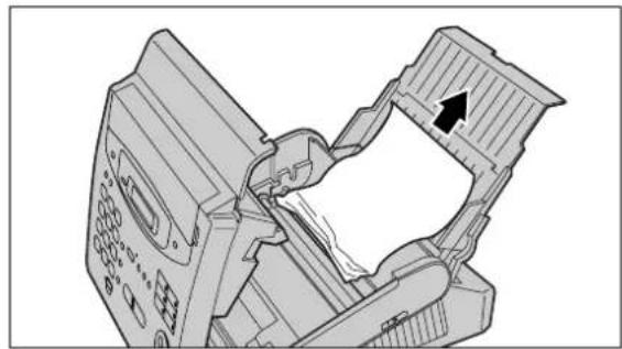 PANASONIC KXFP300BL - Si le bourrage papier survient sous la cartouche de film - 3