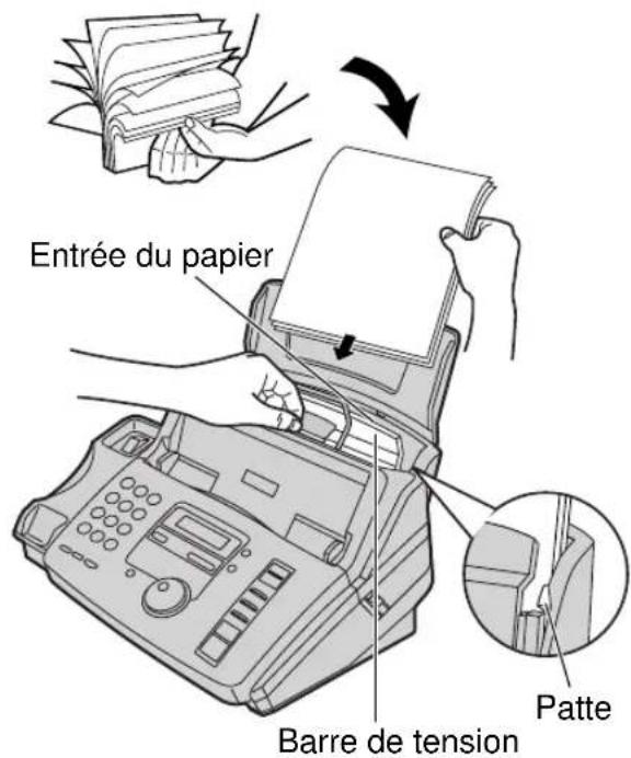 PANASONIC KXFP185BL - Papier - 2