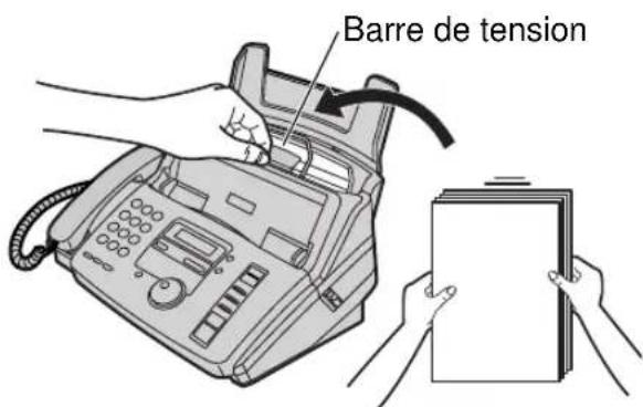 PANASONIC KXFP185BL - Ajout depapier - 1