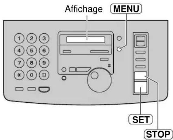 PANASONIC KXFP185BL - Appuyez sur StOQRquitter le programme. - 1