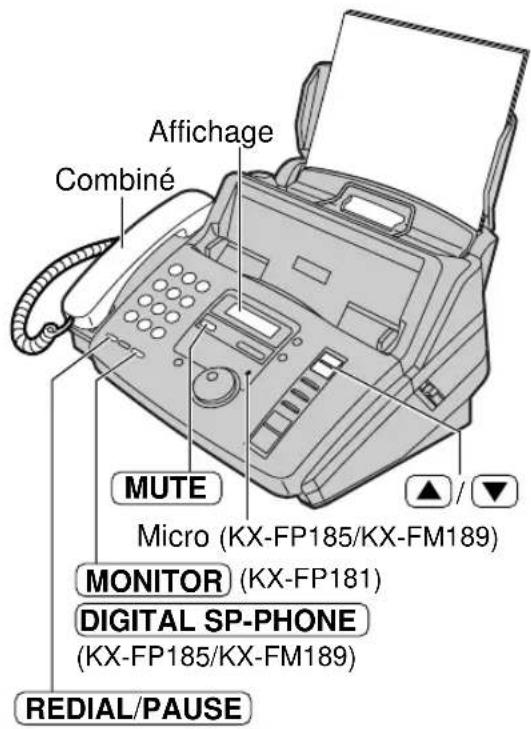PANASONIC KXFP185BL - Appels - 1
