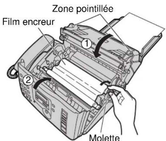 PANASONIC KXFP181BL - Bourrage papier - 6