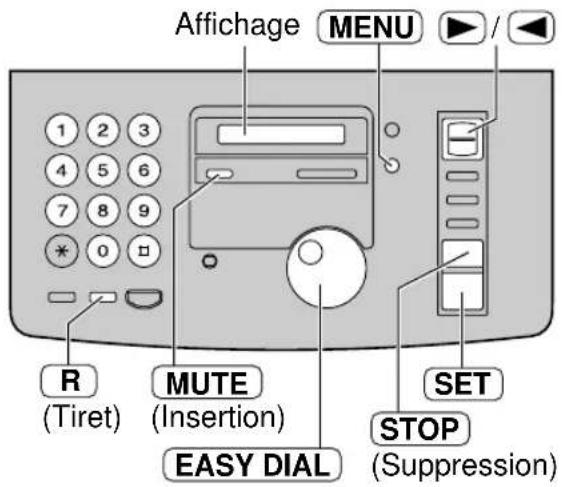 PANASONIC KXFP181BL - Programmation de votre identification - 2
