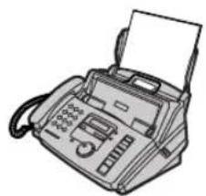 PANASONIC KXFP181BL - (reception d'appels vocaux avec sonneries et de télécopies sans sonnerie lorsque vous vous trouvez àproximéde l'appareil) - 1