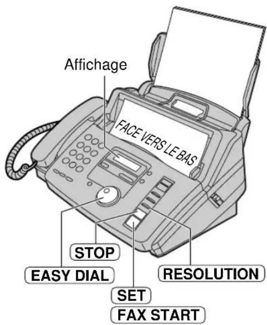 PANASONIC KXFP181BL - Pour annuler la transmission par diffusion - 1