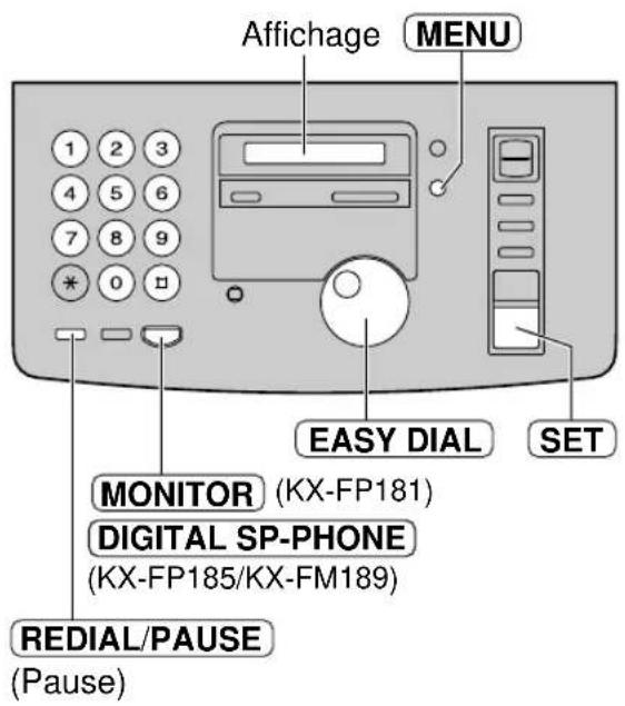 PANASONIC KXFP181BL - Example: - 1