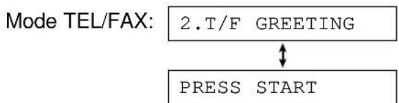 PANASONIC KXFP181BL - Enregistrement d'announces personnelles - 1