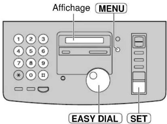 PANASONIC KXFP181BL - Pour programmer en introduisant directement le code de programmation - 1