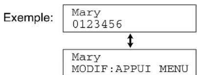 PANASONIC KXFP155BF - Suppression d'une entrée - 1