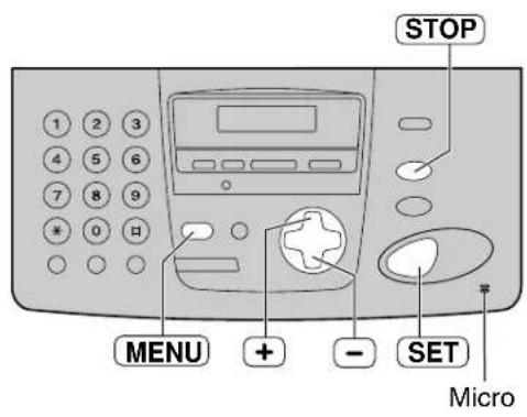 PANASONIC KXFP155BF - Enregistrement de votre annunci - 1