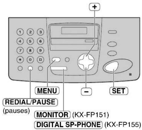 PANASONIC KXFP155BF - Notification sur pager - 7