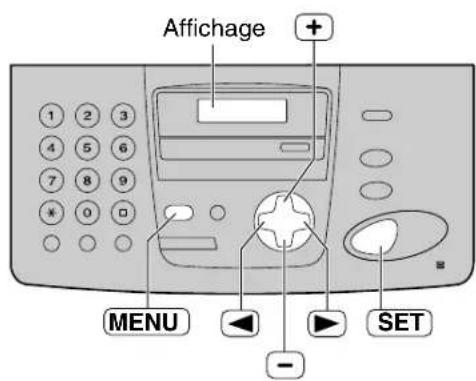 PANASONIC KXFP155BF - Réglage de la date et de l'heure - 1