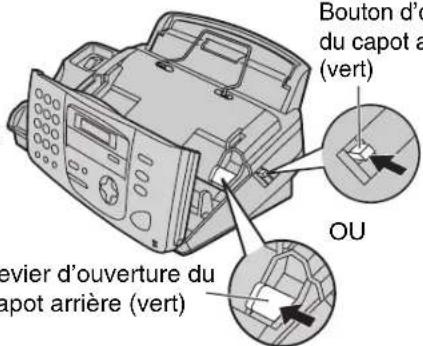 PANASONIC KXFP155BF - Ruban - Installation / Remplacement - 2