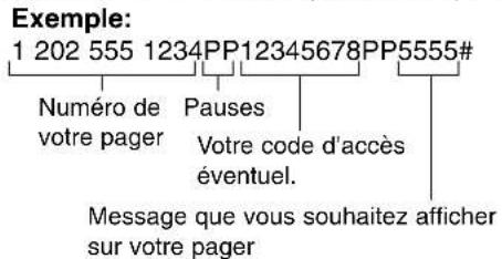 PANASONIC KXFP155BF - Notification sur pager - 5