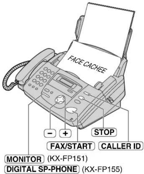 PANASONIC KXFP155BF - Important: - 1