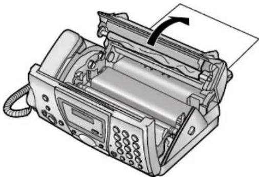 PANASONIC KXFP145BL - Lorsque le papier d'enregistrement a occasionné un bourrage dans l'appareil - 4