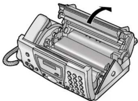 PANASONIC KXFP145BL - Nettoyage du chargeur de papier d'enregistrement - 3
