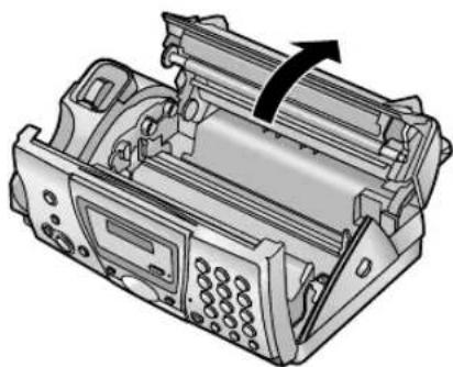 PANASONIC KXFP145BL - Installation du ruban encreur - 3