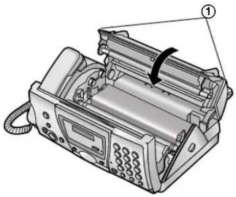 PANASONIC KXFP145BL - Lorsque le papier d'enregistrement a occasionné un bourrage dans l'appareil - 10