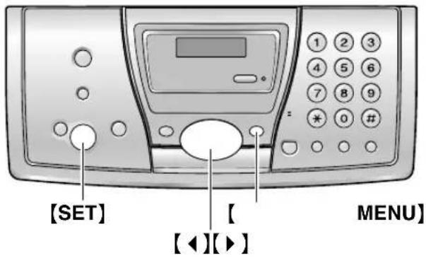 PANASONIC KXFP145BL - Date et heure - 1