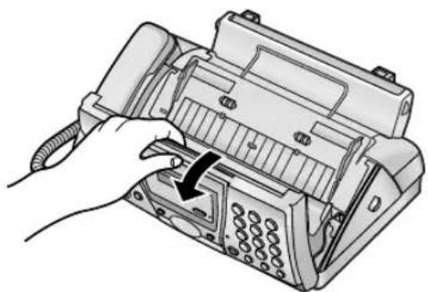 PANASONIC KXFP145BL - Nettoyage du chargeur de papier d'enregistrement - 1