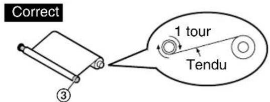 PANASONIC KXFP145BL - Lorsque le papier d'enregistrement a occasionné un bourrage dans l'appareil - 7