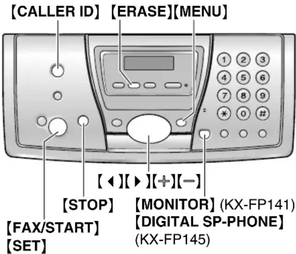 PANASONIC KXFP145BL - Important: - 1