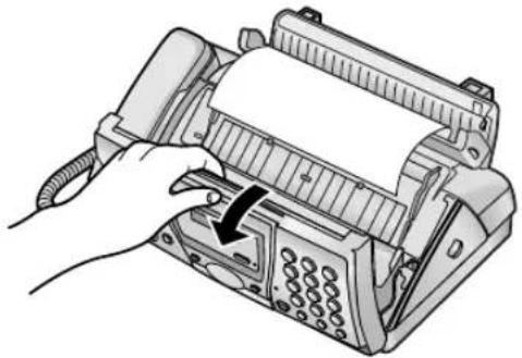 PANASONIC KXFP145BL - Lorsque le papier d'enregistrement a occasionné un bourrage dans l'appareil - 2