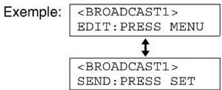 PANASONIC KXFLB750BL - Suppression d'un élément   méorisé dans la mémoire de   diffusion - 2