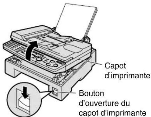 PANASONIC KXFLB750BL - Bourrage du papier d'enregistrement - 1