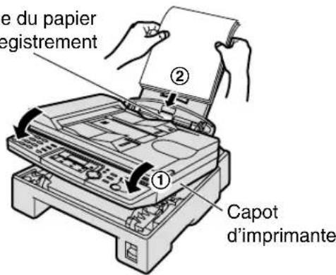 PANASONIC KXFLB750BL - Bourrage du papier d'enregistrement - 6